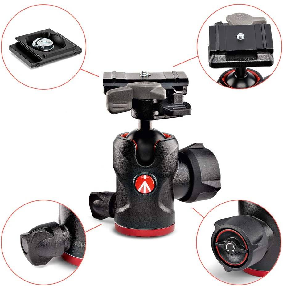 Manfrotto 494 Center Ball Head with 200PLPRO Quick Release Plate